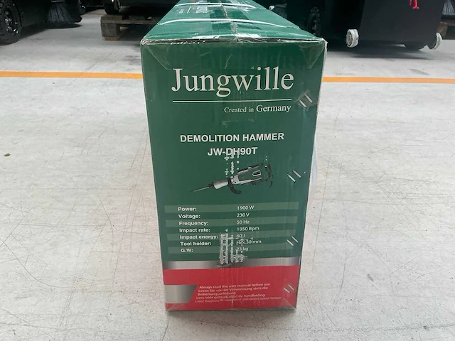 Jungwille jw-dh90t breekhamer - afbeelding 4 van  6