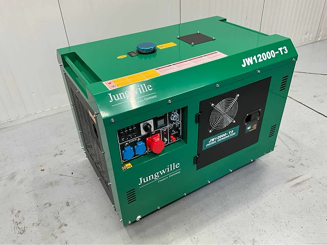 Jungwille jw12000-t3 - generator - 10 kva - 3000tpm - afbeelding 1 van  22