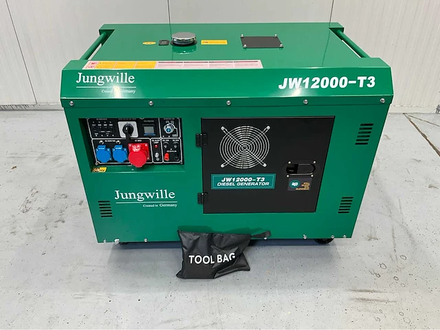 Jungwille jw12000-t3 - generator - 10 kva - 3000tpm - afbeelding 15 van  22