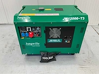 Jungwille jw12000-t3 - generator - 10 kva - 3000tpm - afbeelding 15 van  22