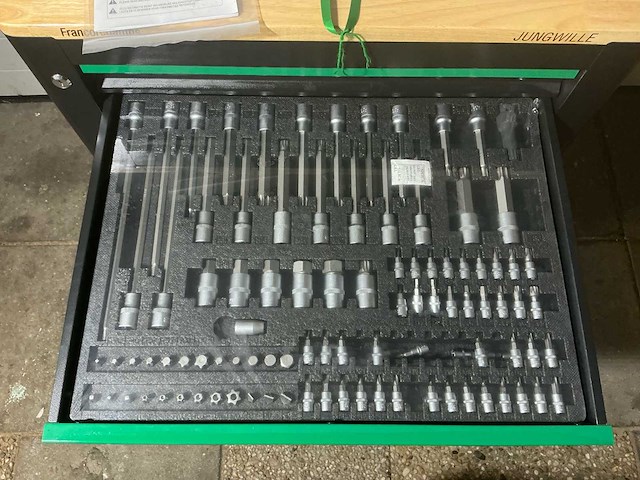 Jungwille jw27l francorchamps gereedschapswagen inclusief gereedschap - afbeelding 4 van  17