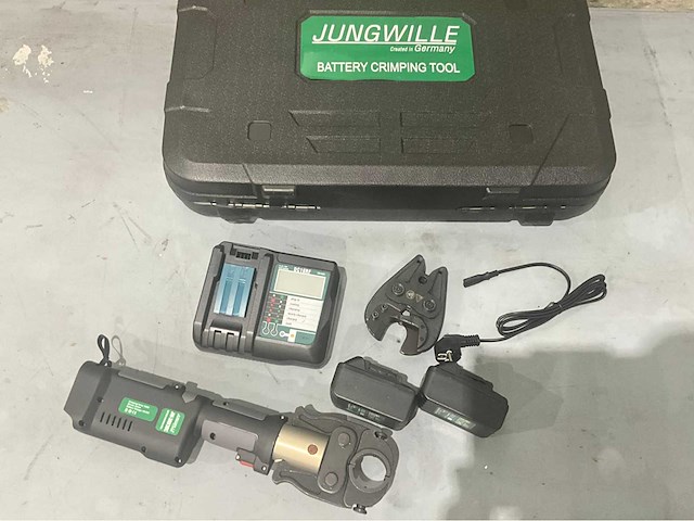 Jungwille jw300/30c elektrische krimptang - afbeelding 3 van  9