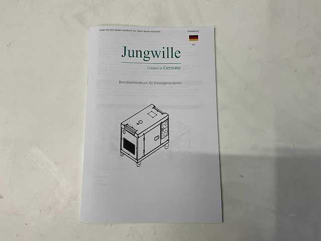 Jungwille jw8500-t3 - generator - 8kva - 3000 tpm - afbeelding 6 van  18