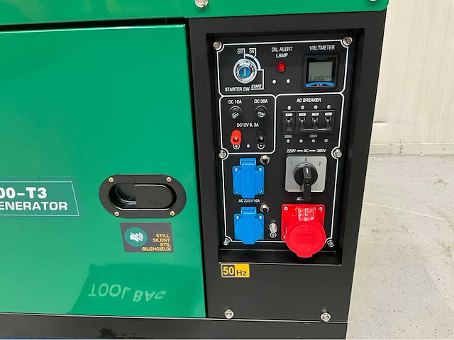 Jungwille jw8500-t3 - generator - 8kva - 3000 tpm - afbeelding 17 van  18