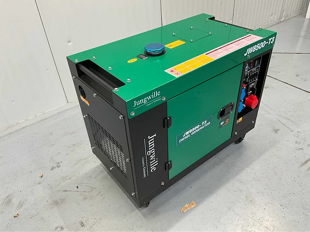 Jungwille jw8500-t3 - generator - 8kva - 3000 tpm - afbeelding 12 van  18