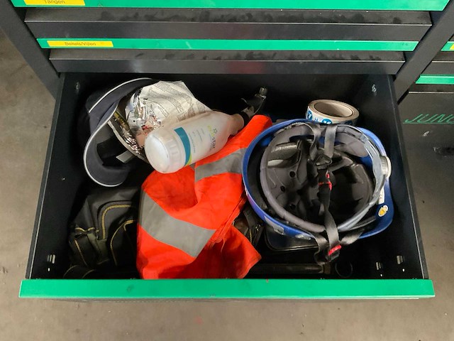 Jungwille nürnburgring gereedschapswagen met inhoud - afbeelding 2 van  16