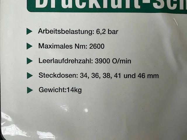 Jungwille pneumatische slagmoersleutel - afbeelding 7 van  7
