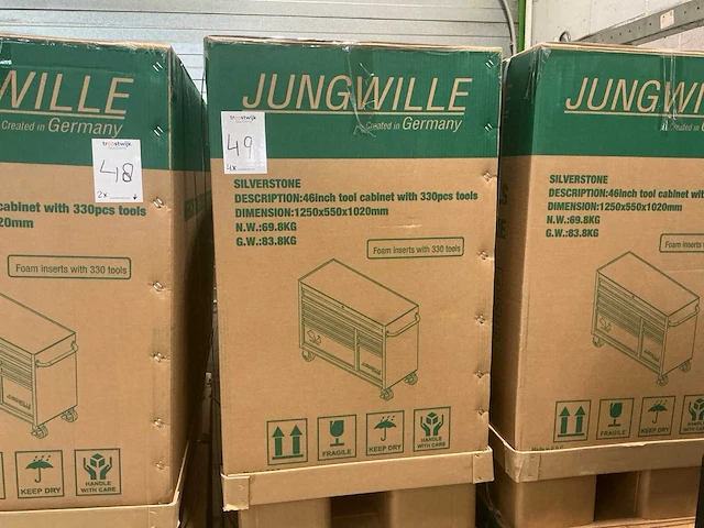 Jungwille silverstone gereedschapswagen (4x) - afbeelding 8 van  17