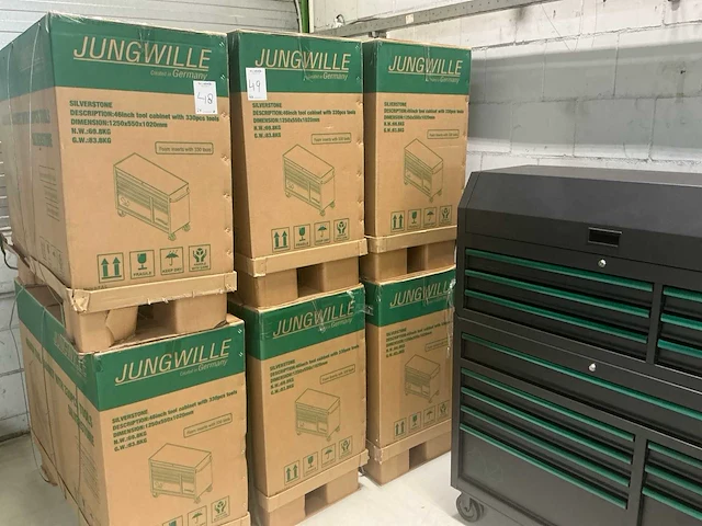 Jungwille silverstone gereedschapswagen (4x) - afbeelding 10 van  17