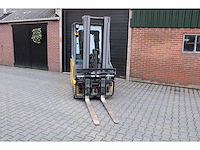 Junheinrich - 2019 - efg216 - 4.68m triplex, free-lift, vorkversteller, side-shift - vorkheftruck - afbeelding 7 van  13