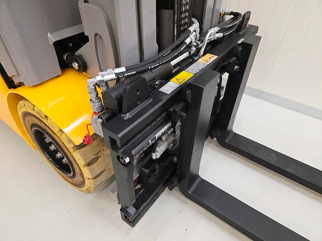 Junheinrich - 2019 - efg430s - 4.4m triplex, free-lift, side-shift, vorkversteller - vorkheftruck - afbeelding 4 van  35
