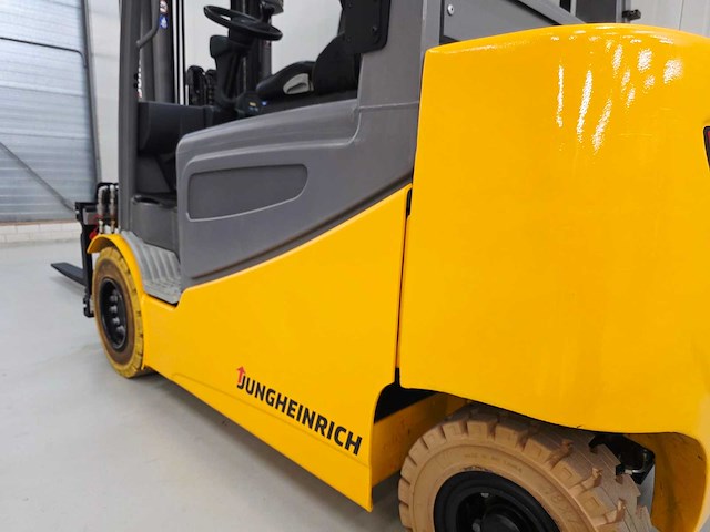 Junheinrich - 2019 - efg430s - 4.4m triplex, free-lift, side-shift, vorkversteller - vorkheftruck - afbeelding 9 van  35