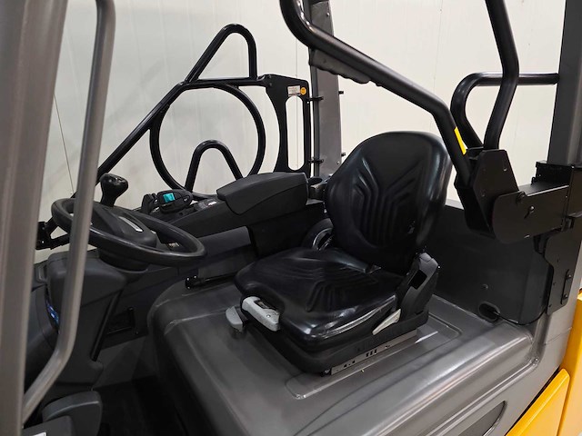 Junheinrich - 2019 - efg430s - 4.4m triplex, free-lift, side-shift, vorkversteller - vorkheftruck - afbeelding 18 van  35