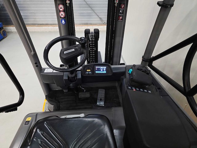 Junheinrich - 2019 - efg430s - 4.4m triplex, free-lift, side-shift, vorkversteller - vorkheftruck - afbeelding 24 van  35