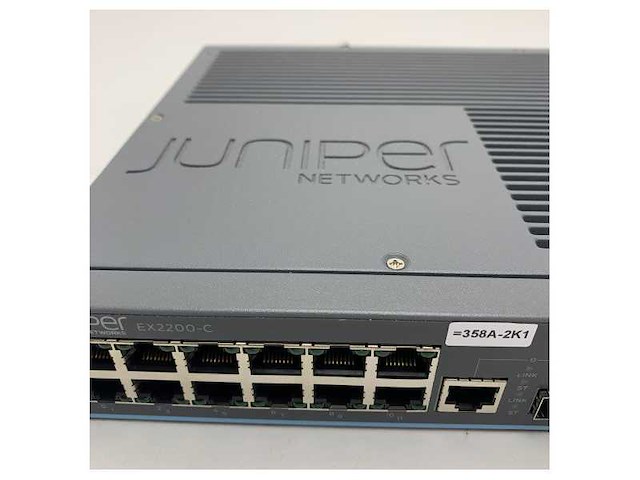 Juniper ex2200-c 12-port fanless gigabit ethernet switch - afbeelding 5 van  8