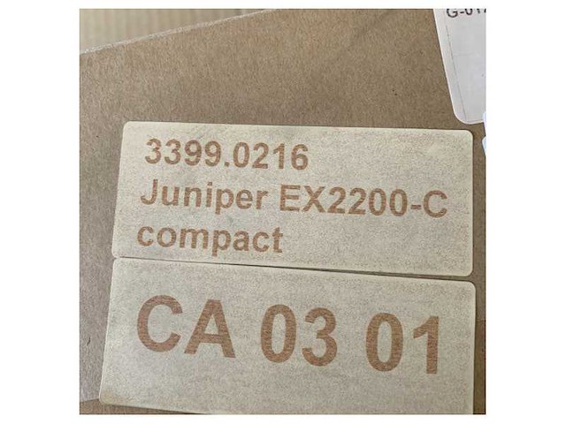 Juniper ex2200-c 12-port fanless gigabit ethernet switch - afbeelding 7 van  8