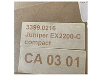 Juniper ex2200-c 12-port fanless gigabit ethernet switch - afbeelding 7 van  8