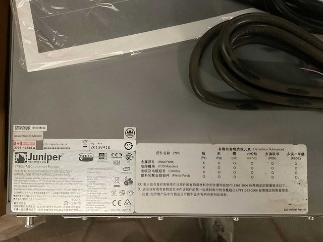 Juniper m10i routers (7x) - afbeelding 3 van  4