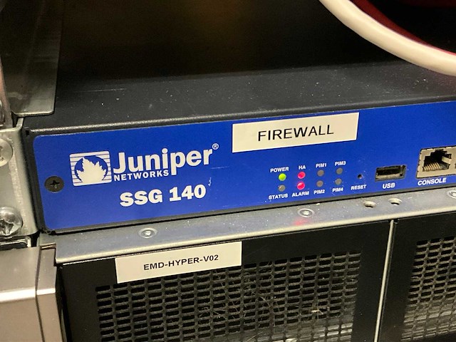 Juniper networks ssg 140 firewall - afbeelding 2 van  3