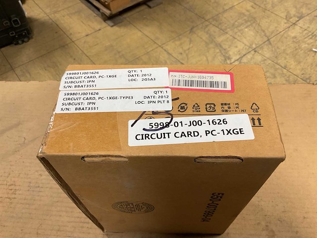 Juniper pc-1xge-type3-xfp circuit card - afbeelding 3 van  3