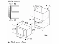 Junker - jp3115261 - inbouw magnetron - afbeelding 2 van  4