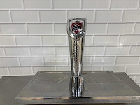Jupiler - rvs tapkraan met barblad - afbeelding 2 van  5