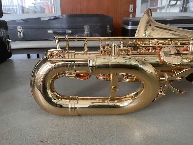 Jupiter baritonsaxofoon - afbeelding 3 van  11