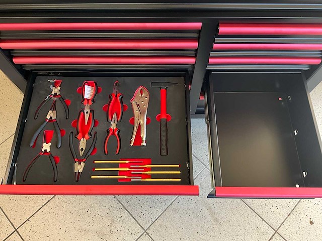 Jupiter tools jm37 290 psc. gereedschapswagen (5x) - afbeelding 15 van  15