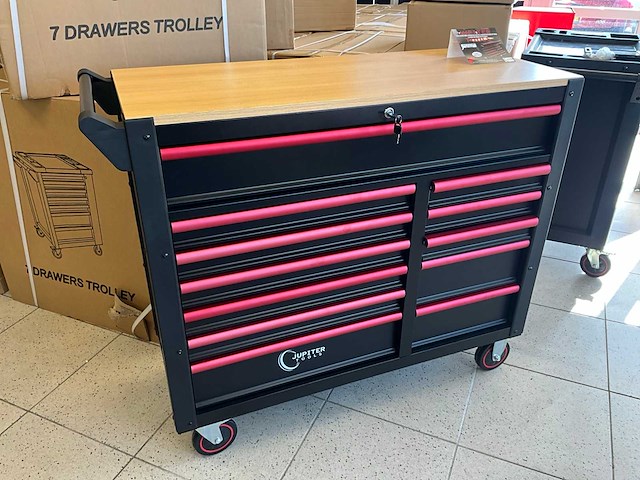 Jupiter tools jm37 290 psc. gereedschapswagen - afbeelding 5 van  10