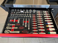 Jupiter tools js07 267psc. gereedschapswagen (10x) - afbeelding 4 van  12