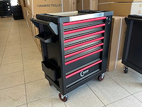 Jupiter tools js07 267psc. gereedschapswagen - afbeelding 2 van  5