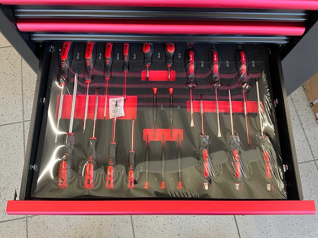 Jupiter tools js07 267psc. gereedschapswagen - afbeelding 5 van  5