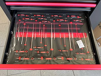 Jupiter tools js07 267psc. gereedschapswagen - afbeelding 12 van  12