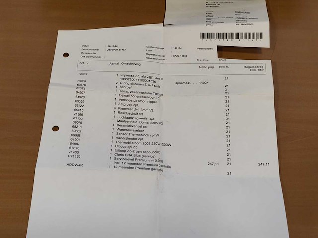 Jura - z5 - coffee machine - afbeelding 6 van  7