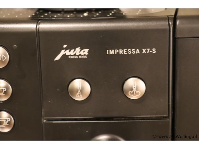 Jura koffiemachine type impressa x7-s - afbeelding 3 van  6