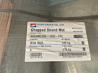 Jushi group - e6crmc350 - polyester poedergebonden glasvezelmatten op rol (1096 kg) - afbeelding 3 van  4