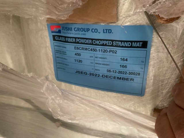Jushi group - e6crmc450 polyester glasvezelmatten (656 kg) - afbeelding 3 van  4