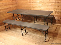 Juskys amberg klapbare biertafelset - afbeelding 1 van  8