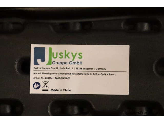 Juskys amberg klapbare biertafelset - afbeelding 6 van  8