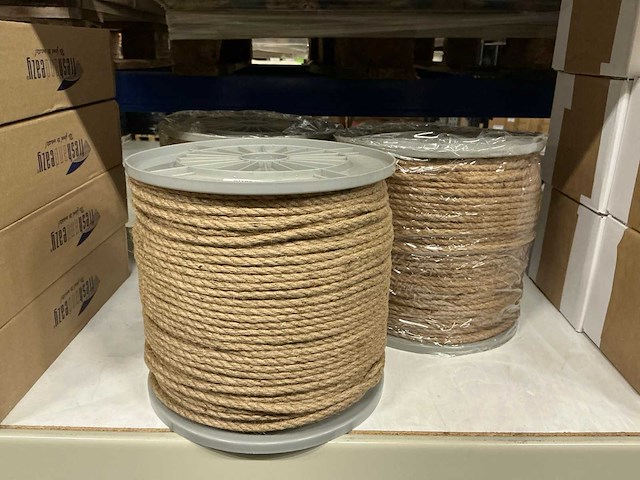 Jute touw naturel 7mmx250mtr (3x) - afbeelding 1 van  2