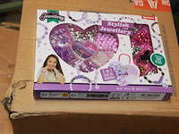 Juwel set paars 1x in ds 7 - afbeelding 3 van  3