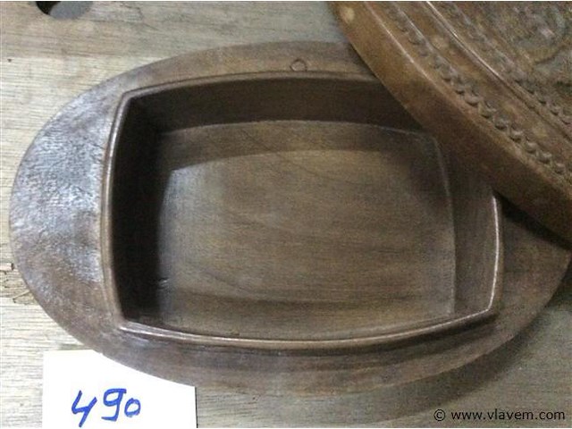 Juwelensoosje hout - afbeelding 3 van  3