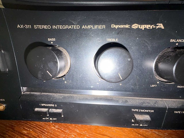 Jvc ax-311 dynamic super a versterker set - afbeelding 2 van  5