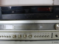 Jvc cd-speler xl-v211bk & philips versterker - afbeelding 1 van  8