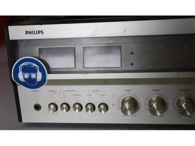 Jvc cd-speler xl-v211bk & philips versterker - afbeelding 2 van  8