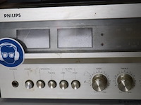 Jvc cd-speler xl-v211bk & philips versterker - afbeelding 2 van  8