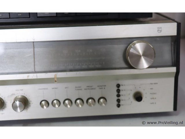 Jvc cd-speler xl-v211bk & philips versterker - afbeelding 3 van  8