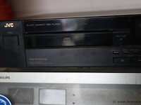 Jvc cd-speler xl-v211bk & philips versterker - afbeelding 4 van  8