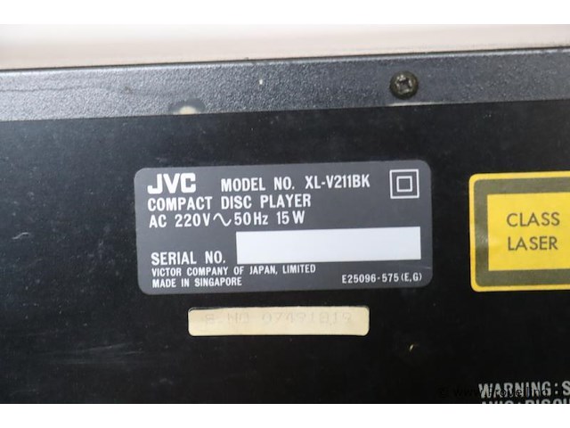 Jvc cd-speler xl-v211bk & philips versterker - afbeelding 7 van  8