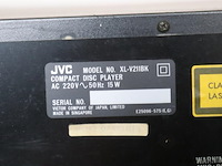 Jvc cd-speler xl-v211bk & philips versterker - afbeelding 7 van  8